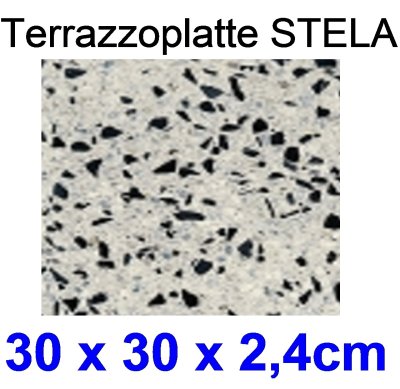 Terrazzoplatte STELA